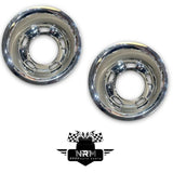 2019 - 2023 Dodge 3500 Rear Wheel Hub Cap Simulator 2 Piece Chrome