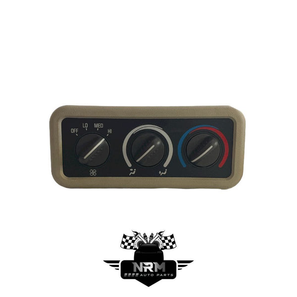 2001-2017 GMC Savana Chevrolet Express Climate Rear AC Temperature Control