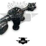 2007 2008 2009 2010 2011 2012 2013 2014 2015 2016 2017 2018 Jeep Wrangler JK Front Differential Axle Dana 30 Geared 4.10 Gear Ratio