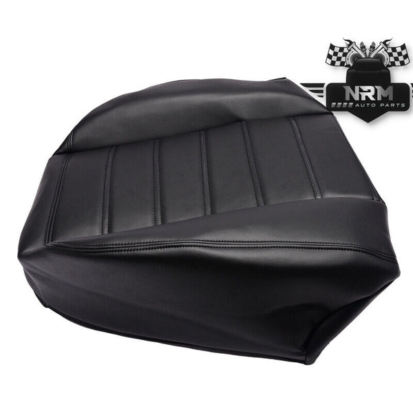 2003-2007 Hummer H2 Left Side Seat Cover Leather Ebony Black