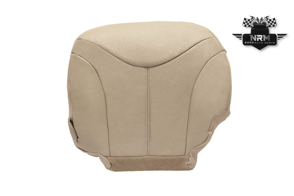 1999-2002 GMC Yukon/Chevrolet Tahoe Suburban Left Side Seat Cover Leather Light Shale Tan