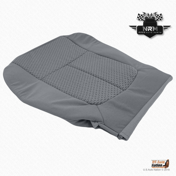 2011-2014 Ford F-150 XLT/XRT/SXT Left Side Seat Cover Cloth Steel Gray