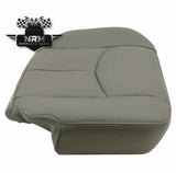 2003-2006 Chevrolet Tahoe Suburban Left Driver Bottom Leather Seat Cover Pewter Gray