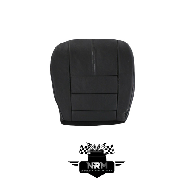 2008 2009 2010 Ford F-250 F-350 F-450 F-550 Seat Bottom Cover Passenger Right Black Synthethic Leather