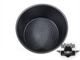 thumbnail image 2 of Rubber Center Console Cup Holder Insert – Left Front, Black – 9.8cm X 6.3cm (Fits 66991-35030/35020) 2 of 6